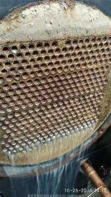 中央空调冷凝器清洗效果对比